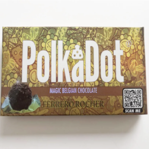 PolkaDot Ferrero Rocher Magic Mushroom Chocolate