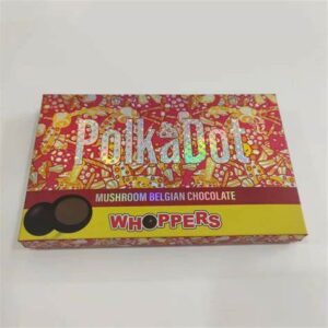 PolkaDot Whoppers Mushroom Belgian Chocolate Bar