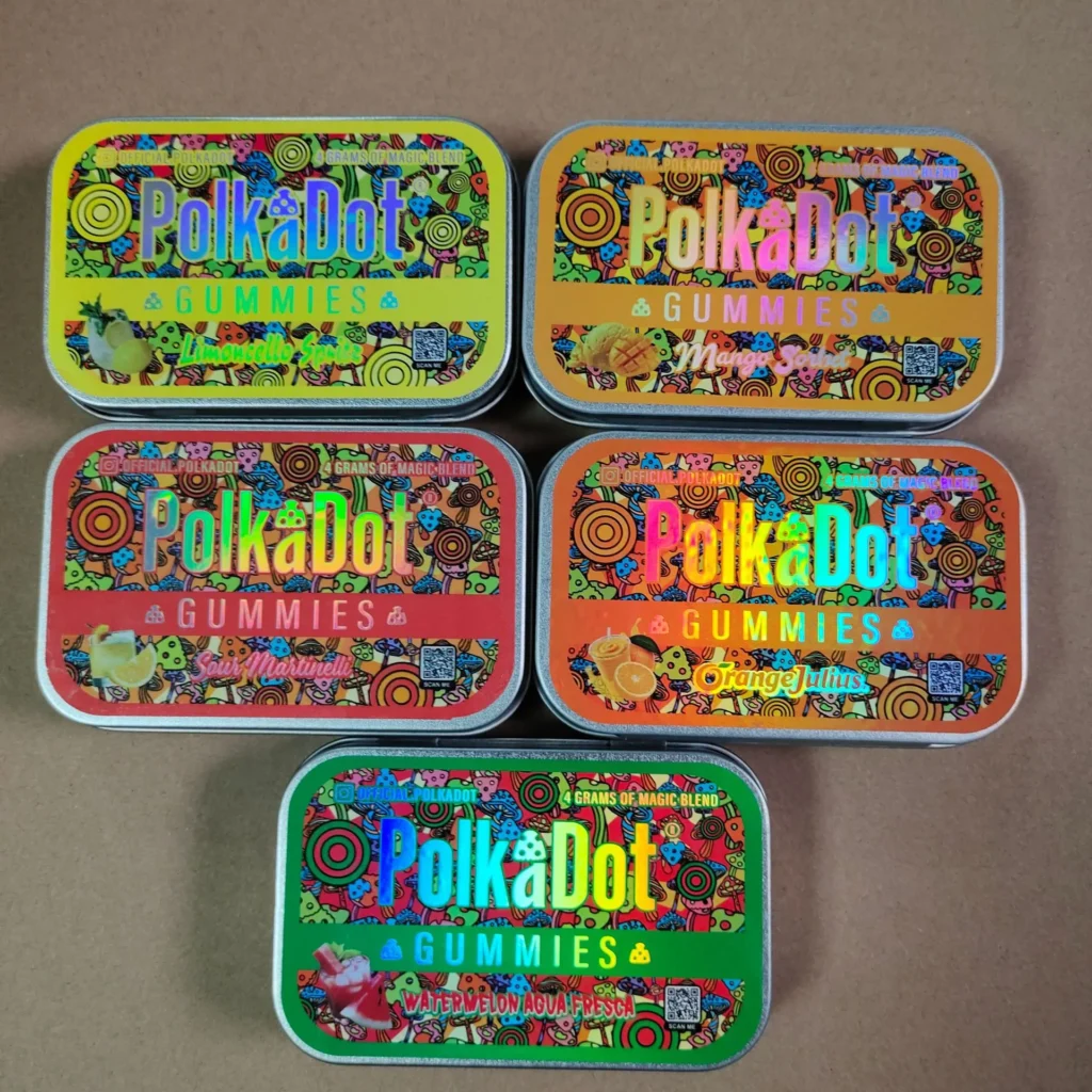 Polkadot chocolate bar