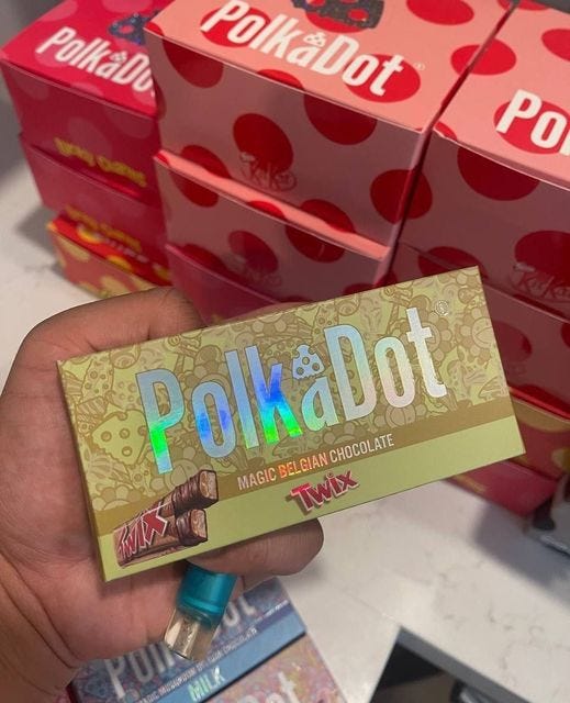 Polkadot Chocolate Bar